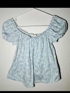 No Comment NY- LA Women's Size Small Floral Print Smock Top